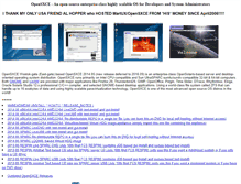 Tablet Screenshot of opensxce.org